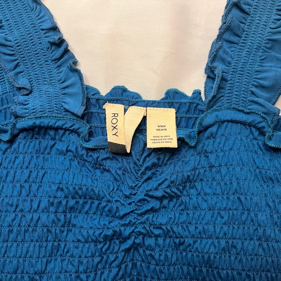 Textured Roxy Blue Top - Picture 3 of 4